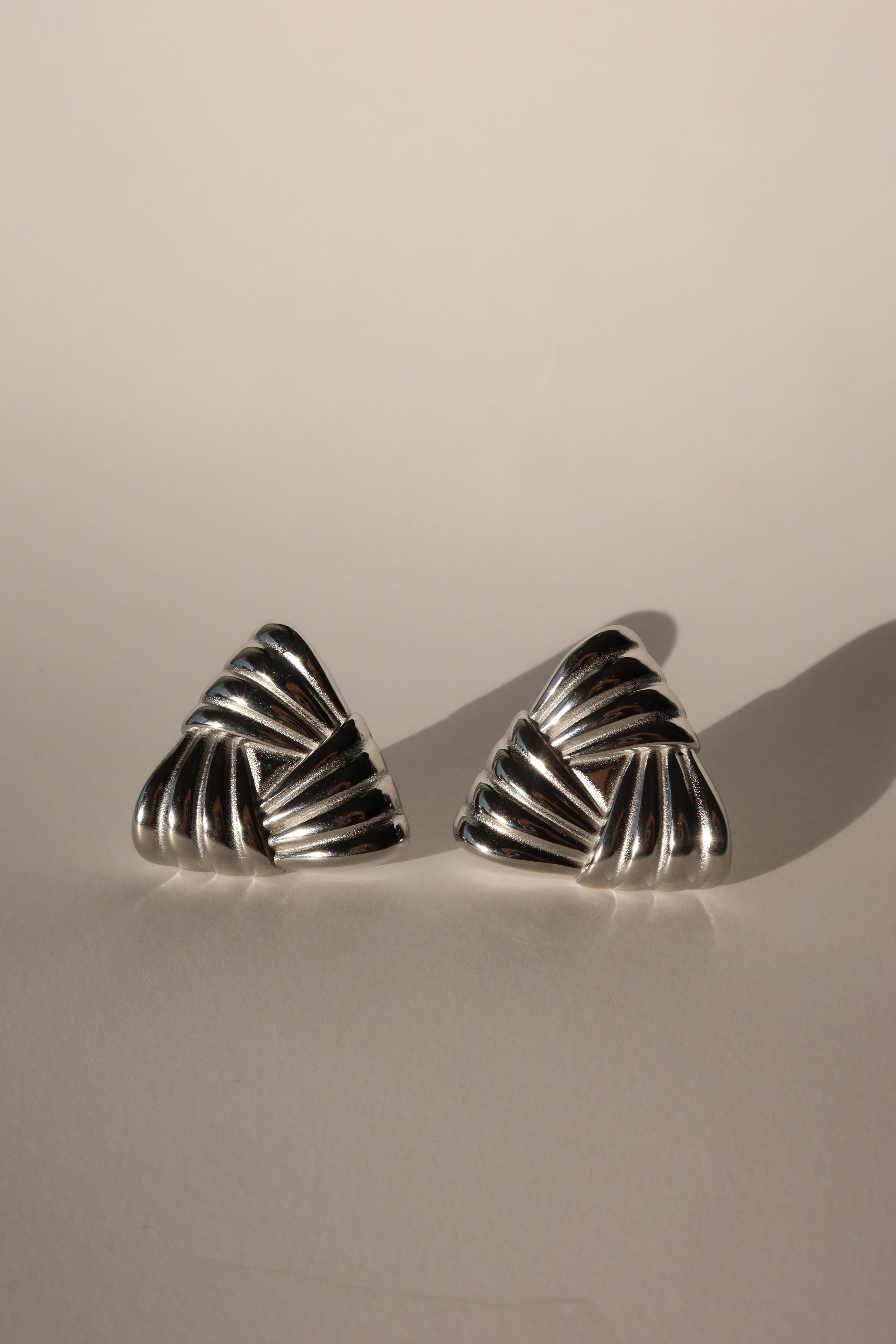 Kolczyki Silver Triangle