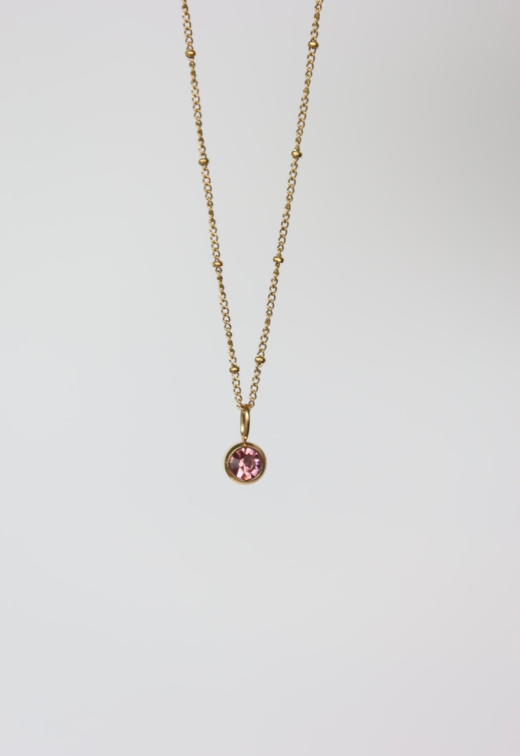 Naszyjnik Golden Pink Mist