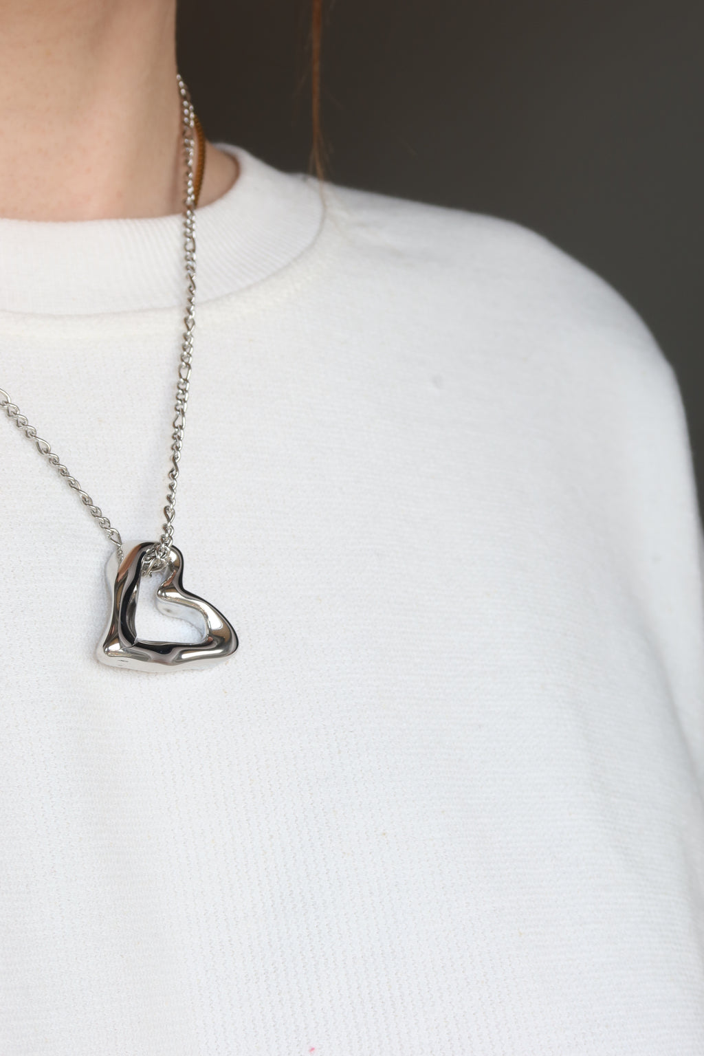Naszyjnik Silver Imperfect Love