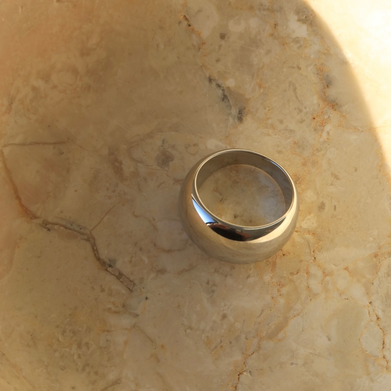 Pierścionek Silver Bubble Ring
