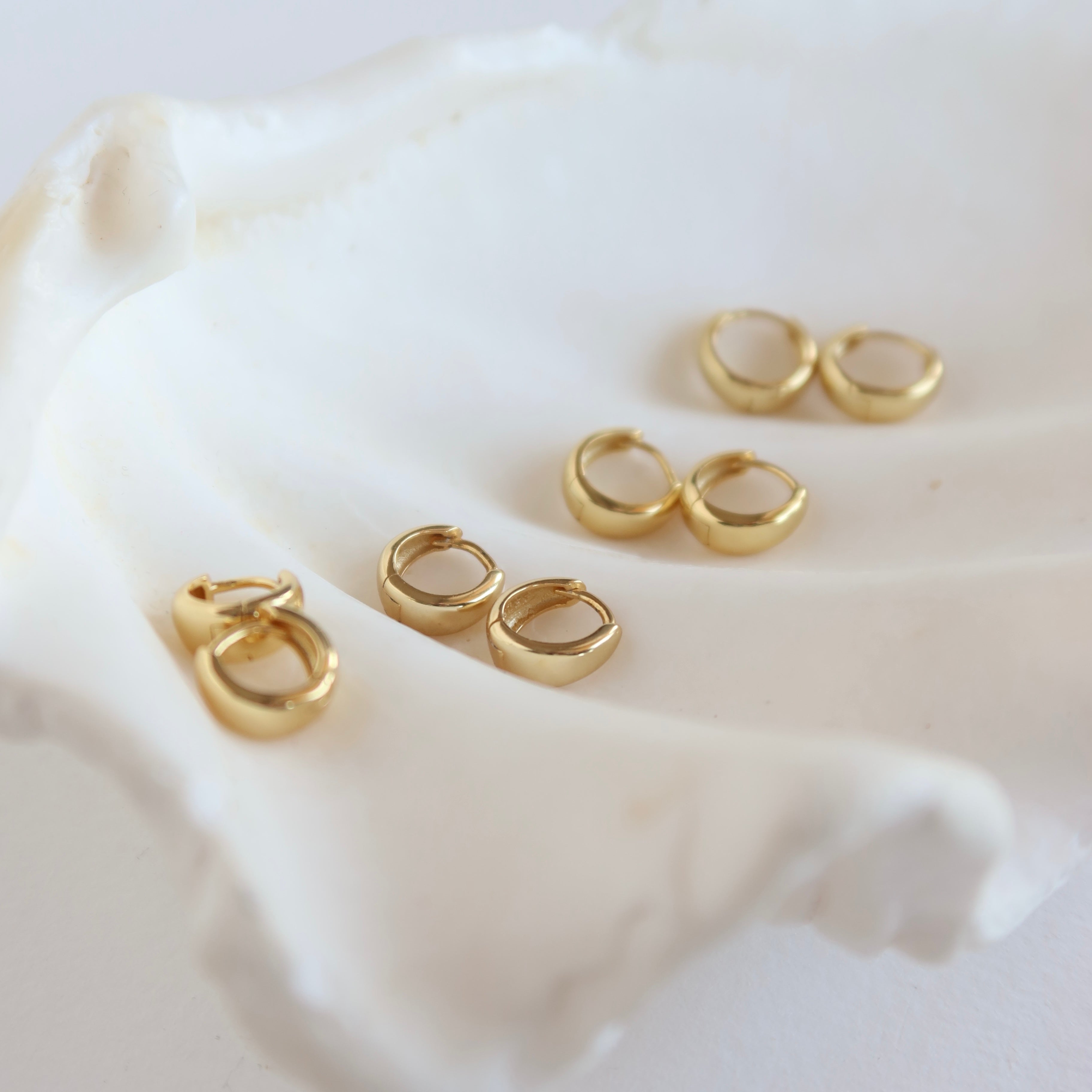 Kolczyki Gold Ring