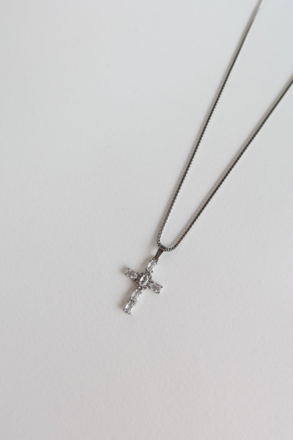 Naszyjnik Crosspectrum Silver Crystal