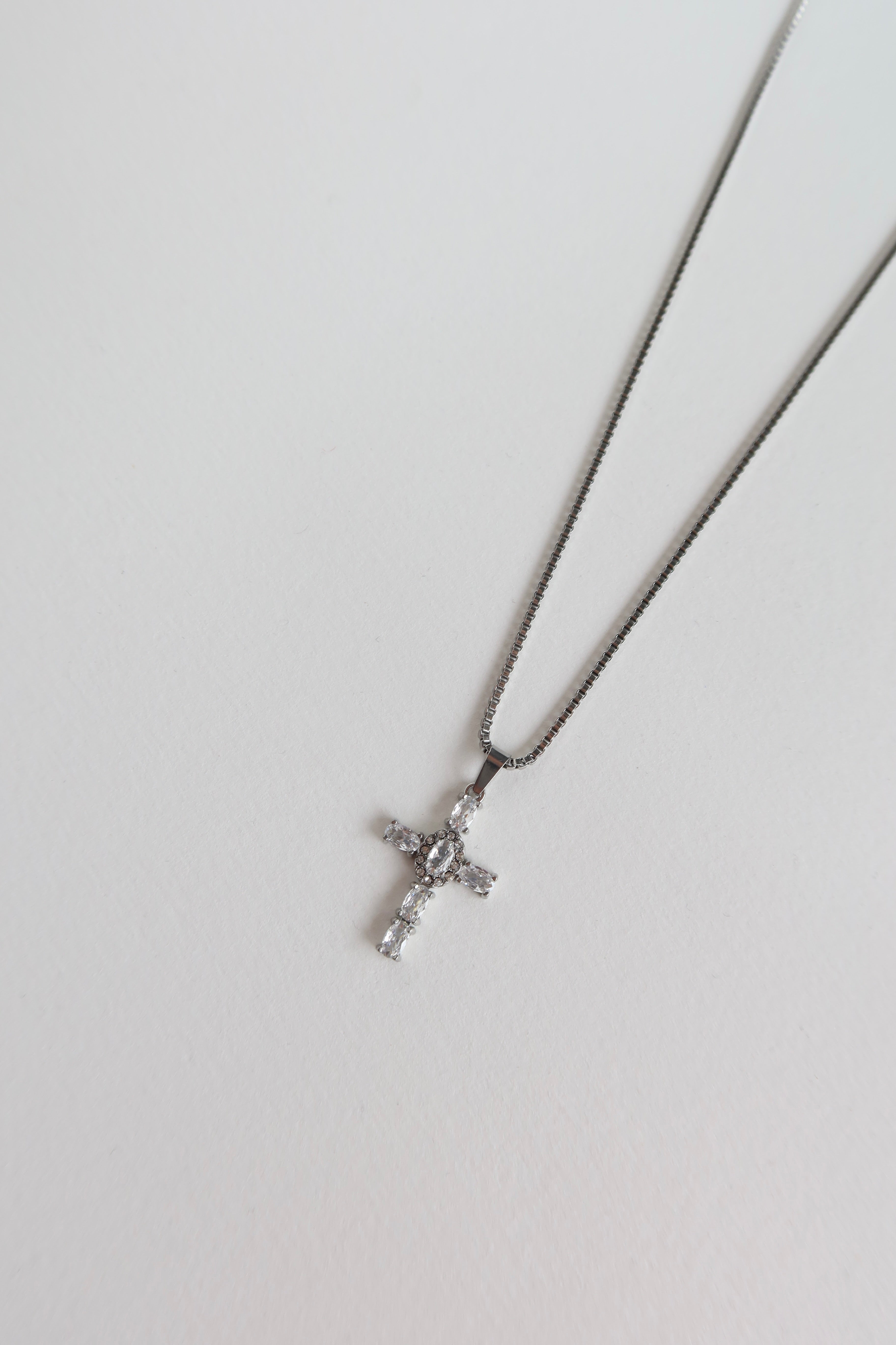 Naszyjnik Crosspectrum Silver Crystal