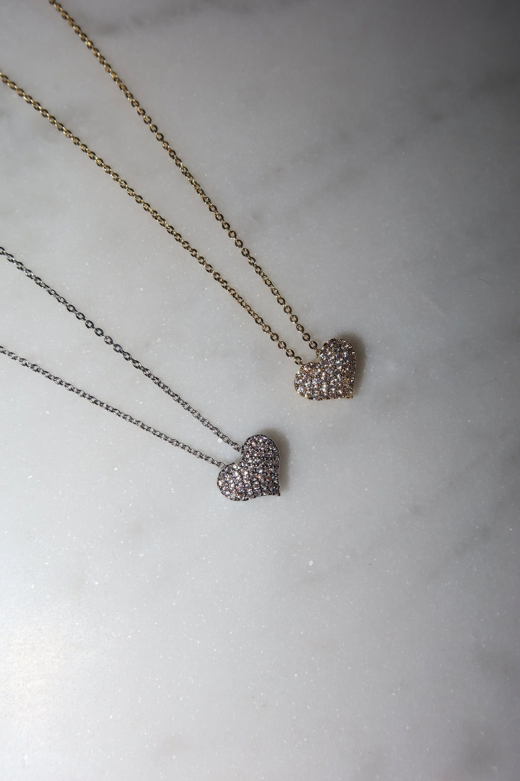 Naszyjnik Gold Crystal Love