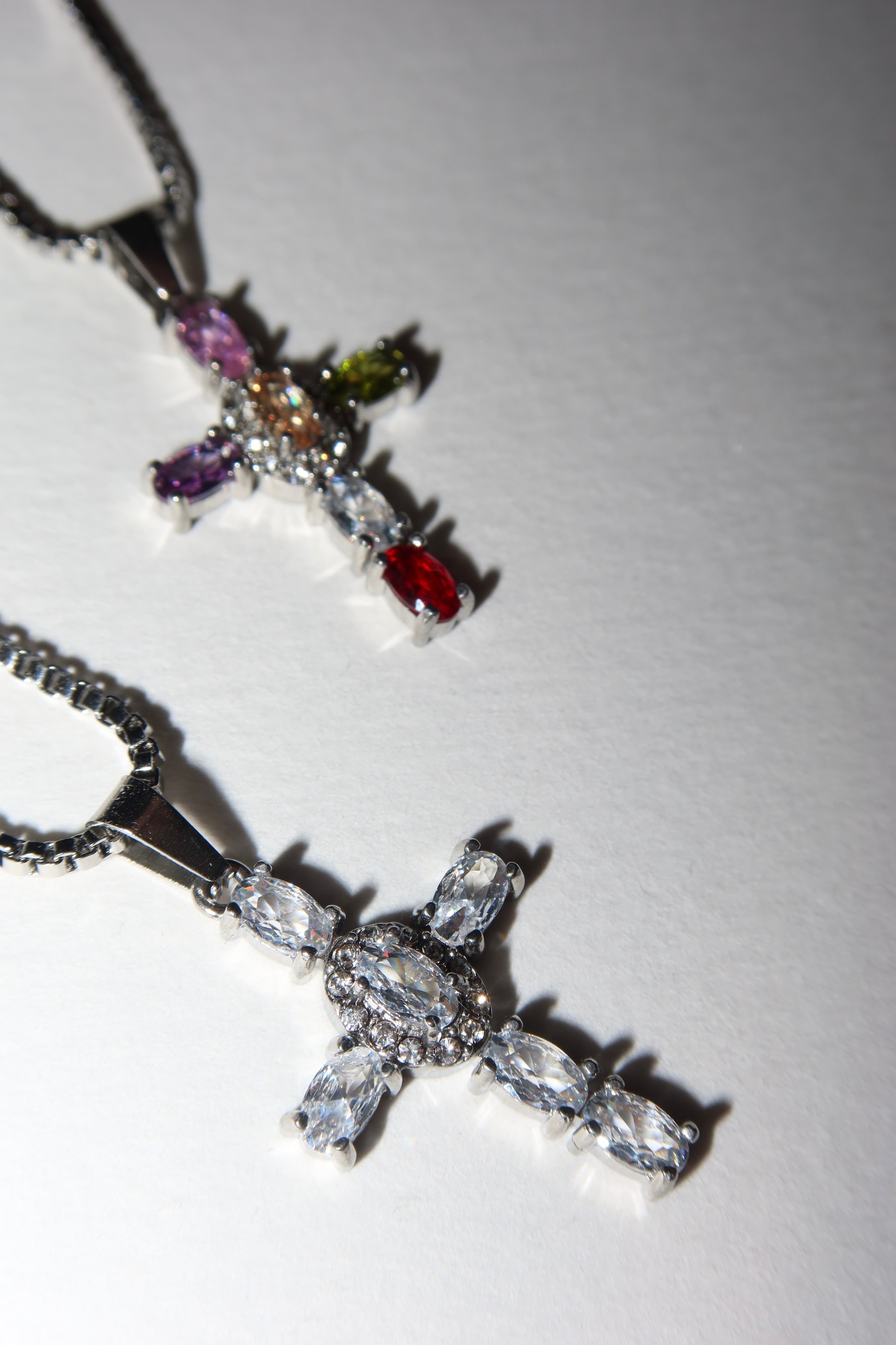 Naszyjnik Crosspectrum Silver Crystal