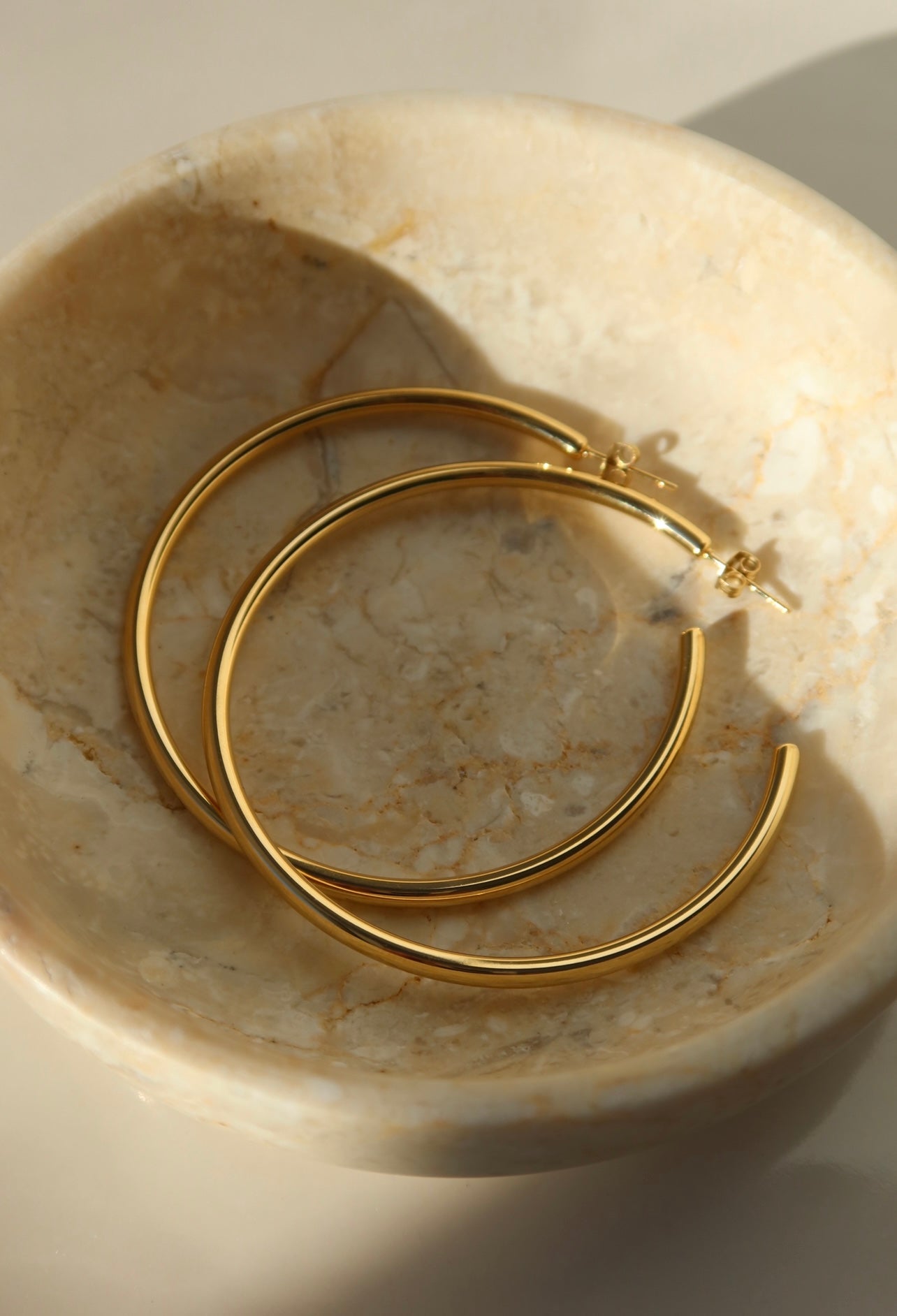 Gold Classy Hoops no2