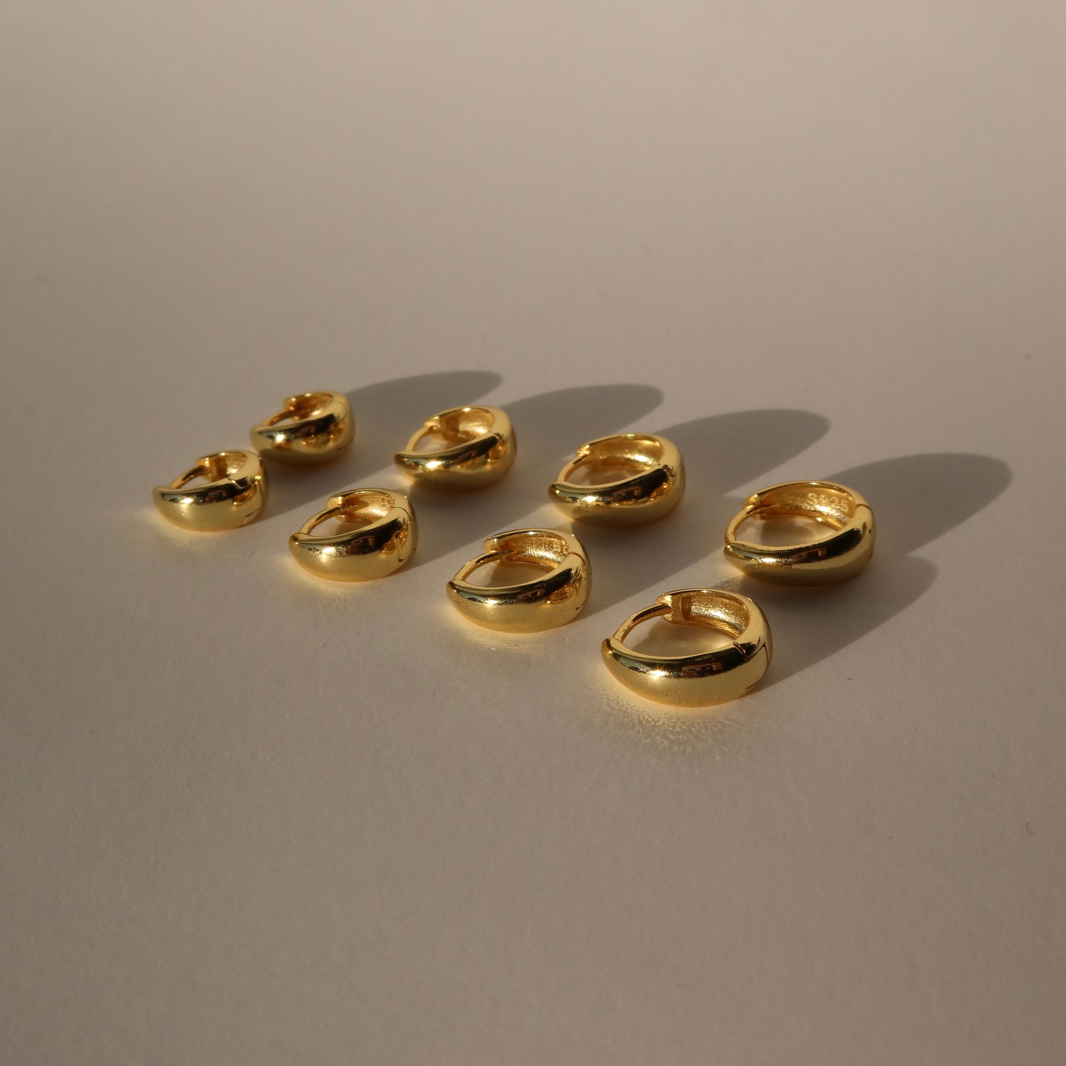 Kolczyki Gold Ring