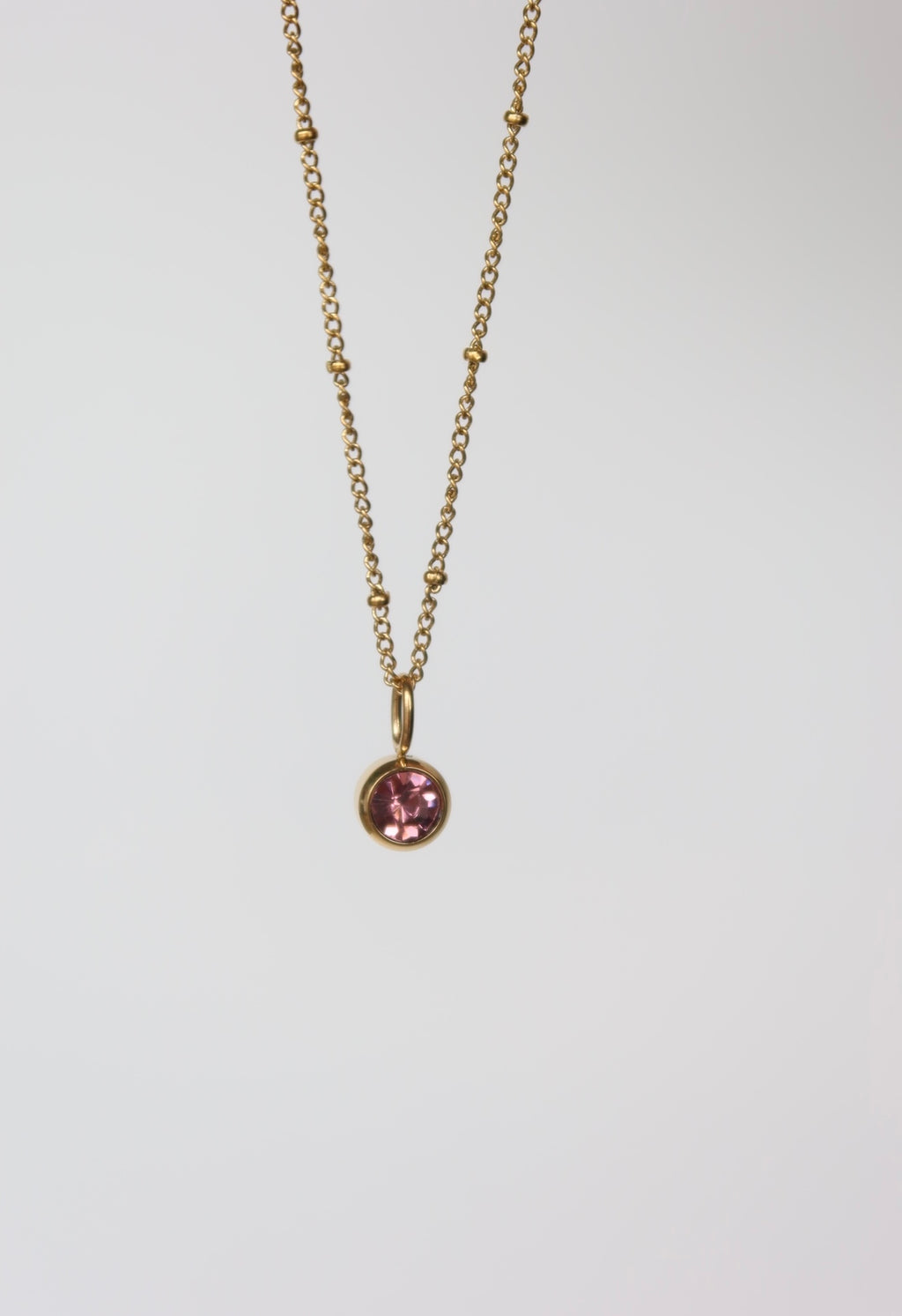 Naszyjnik Golden Pink Mist