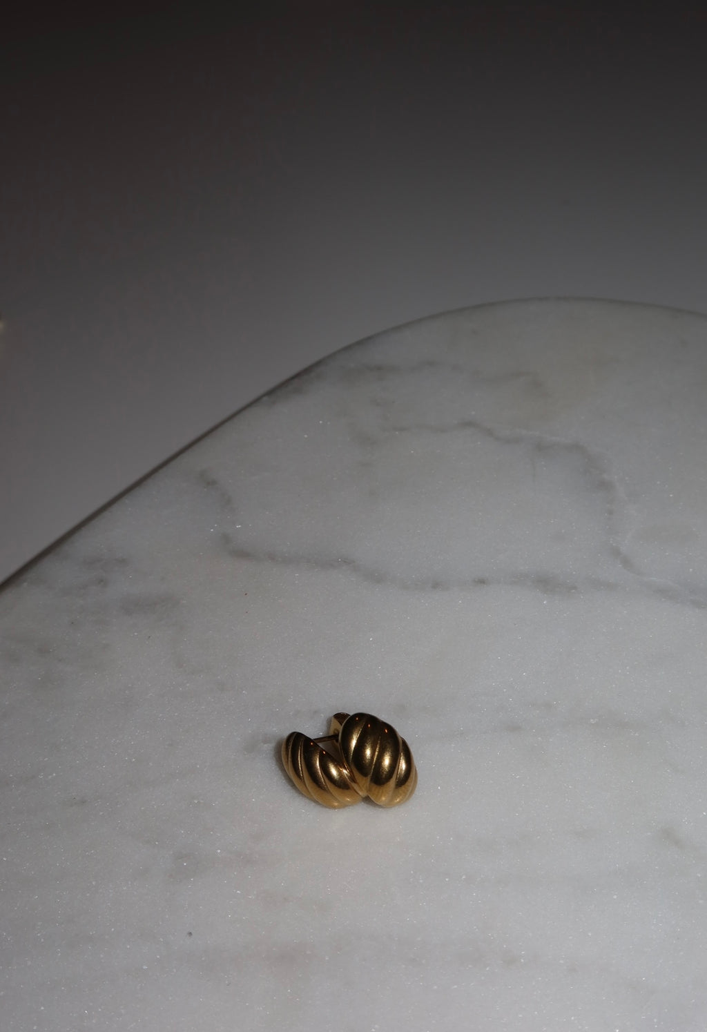 Kolczyki Gold Croissant