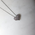 Naszyjnik Silver Crystal Love