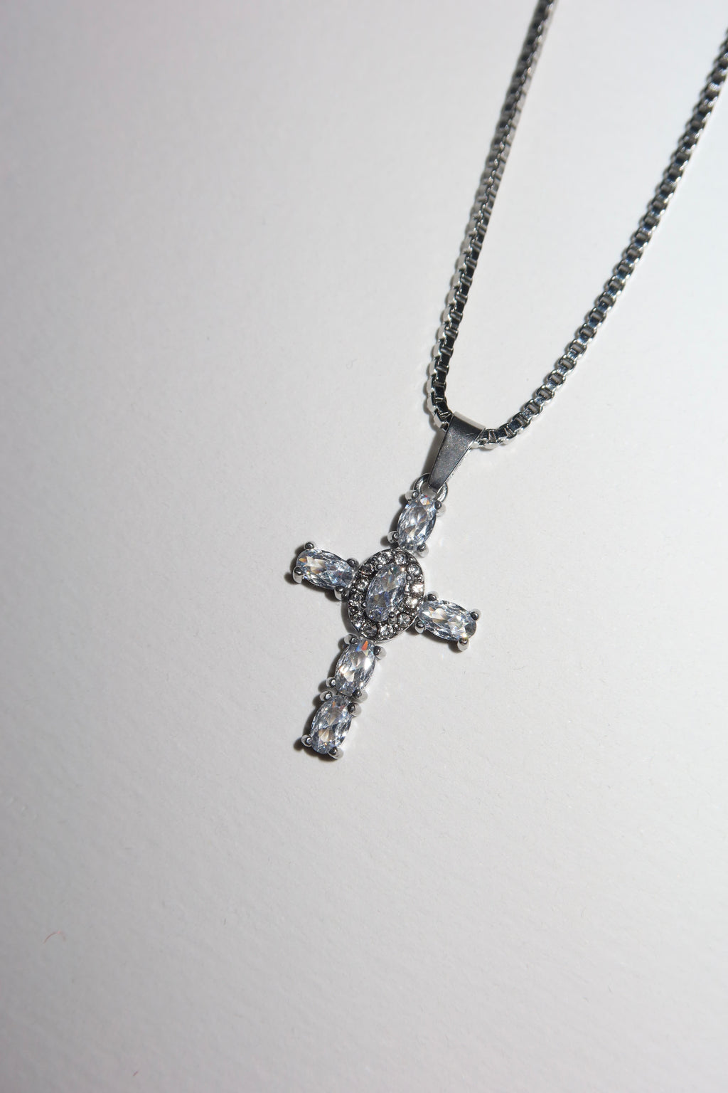 Naszyjnik Crosspectrum Silver Crystal