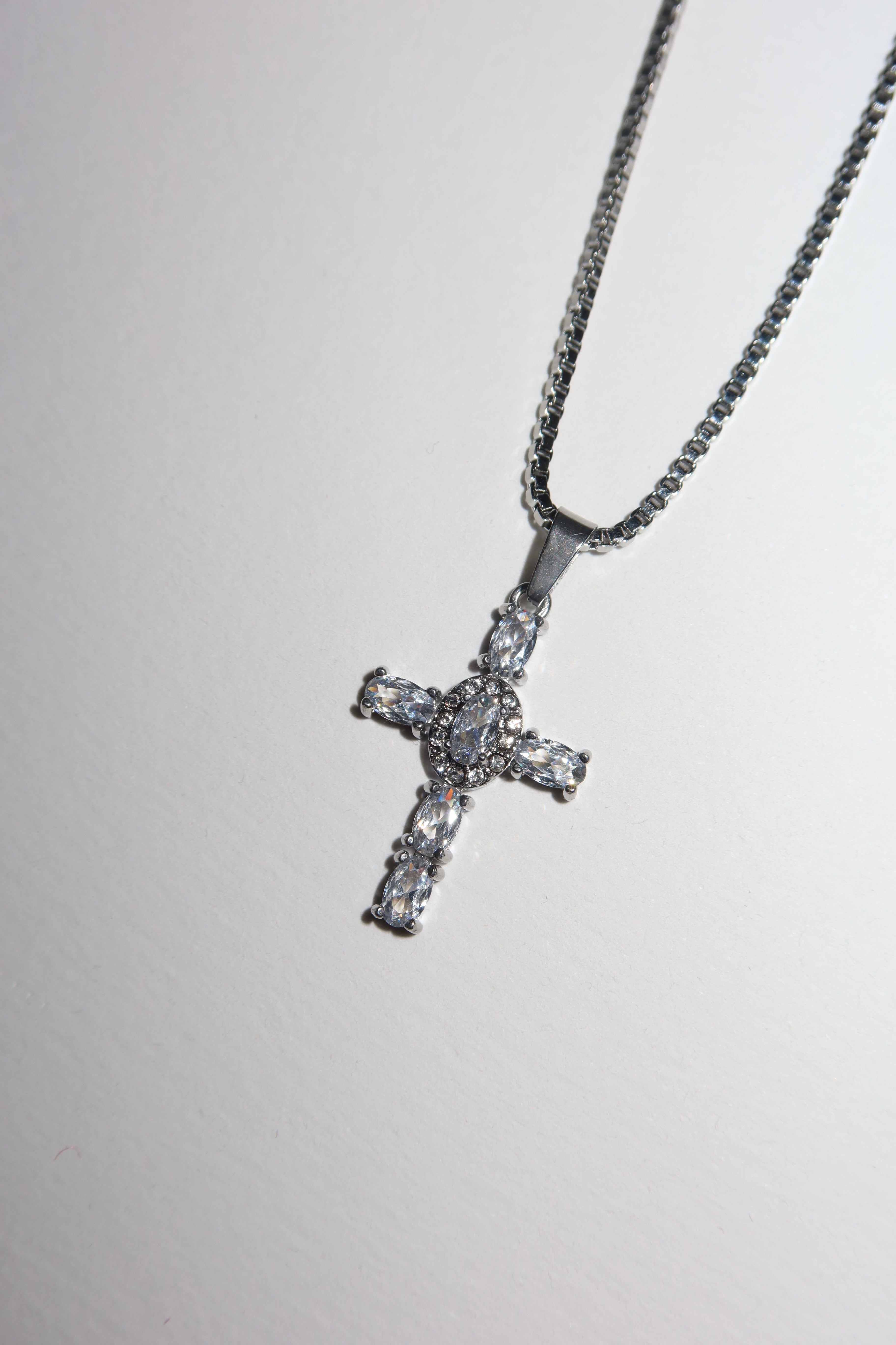 Naszyjnik Crosspectrum Silver Crystal
