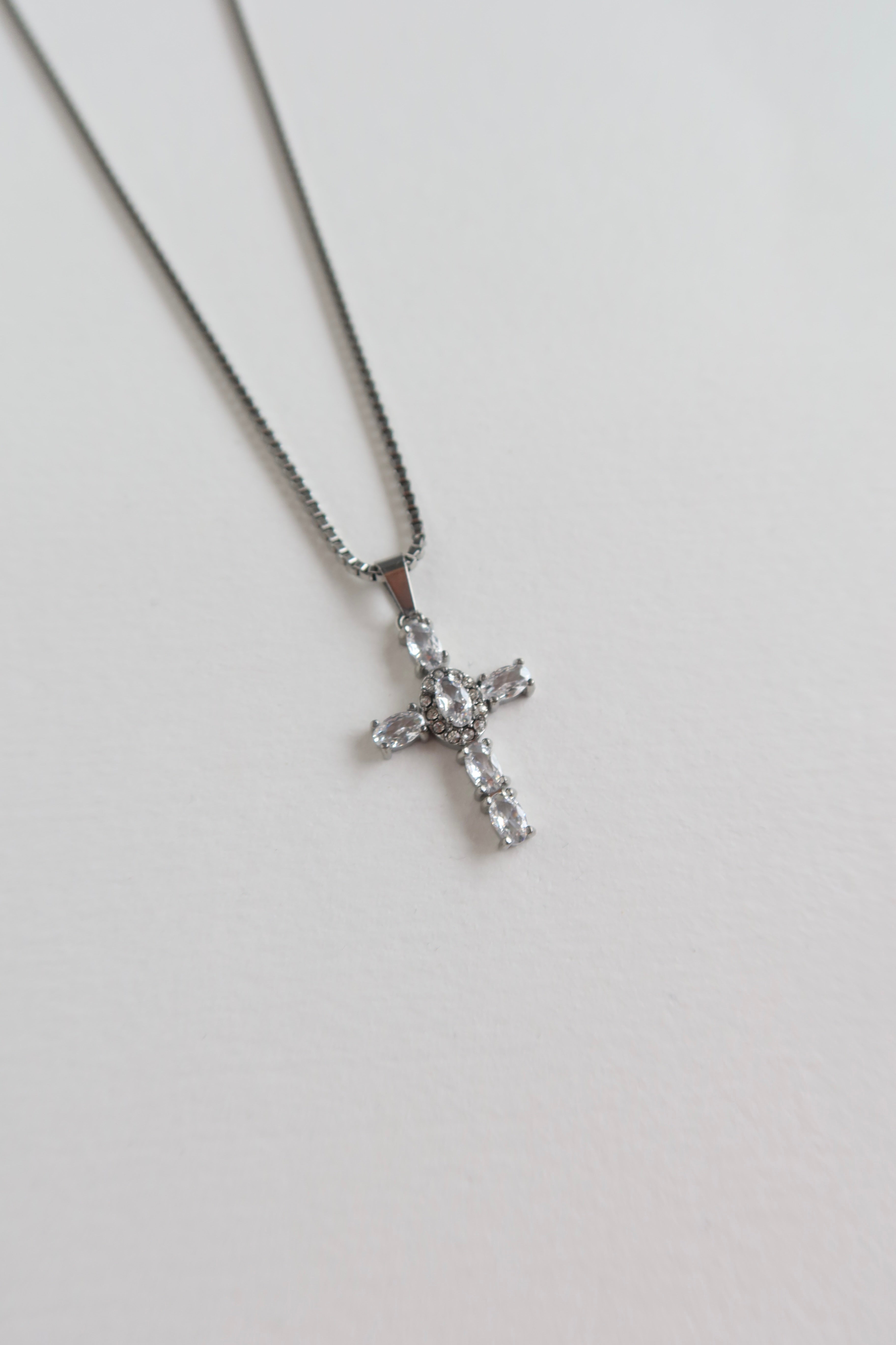 Naszyjnik Crosspectrum Silver Crystal