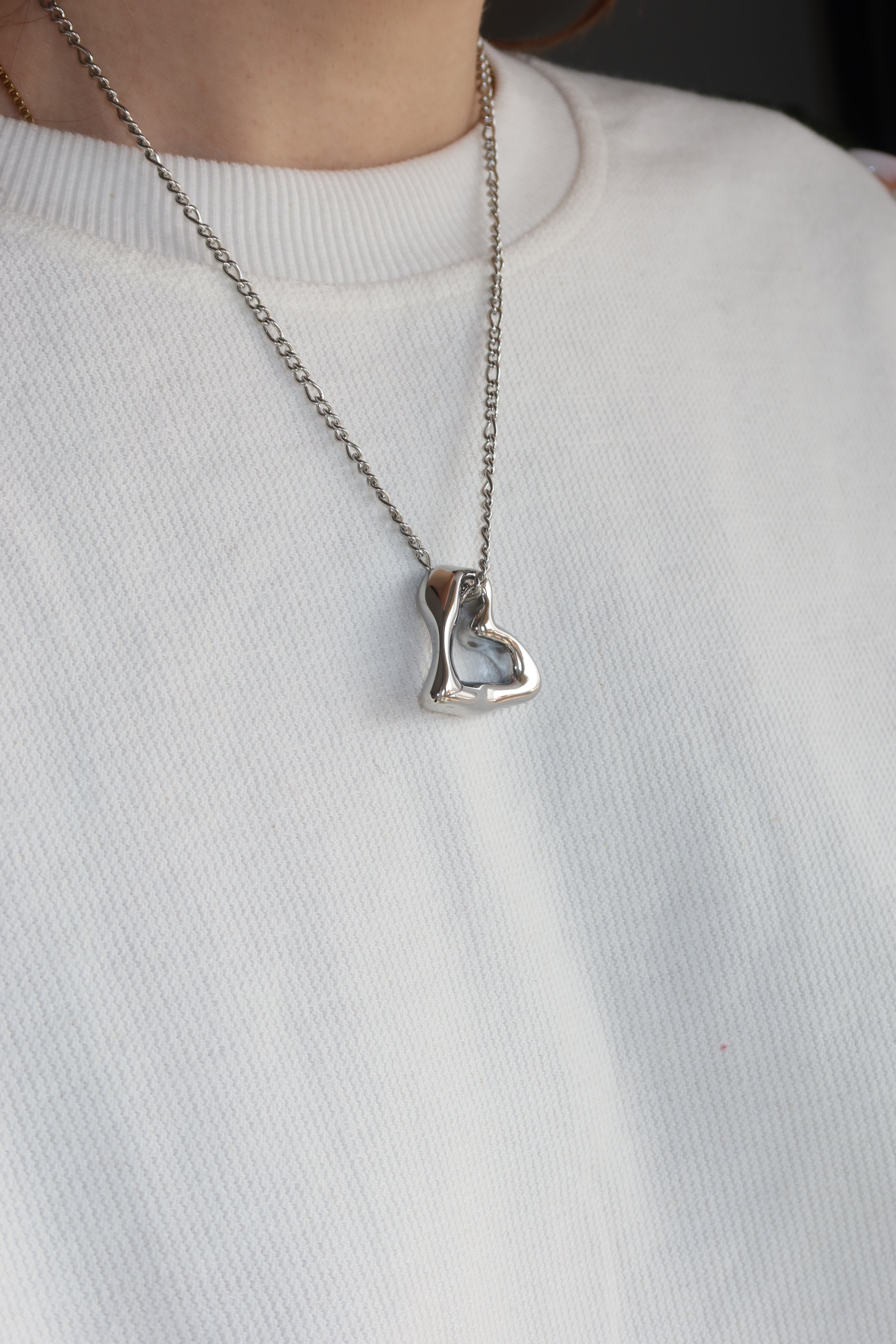 Naszyjnik Silver Imperfect Love