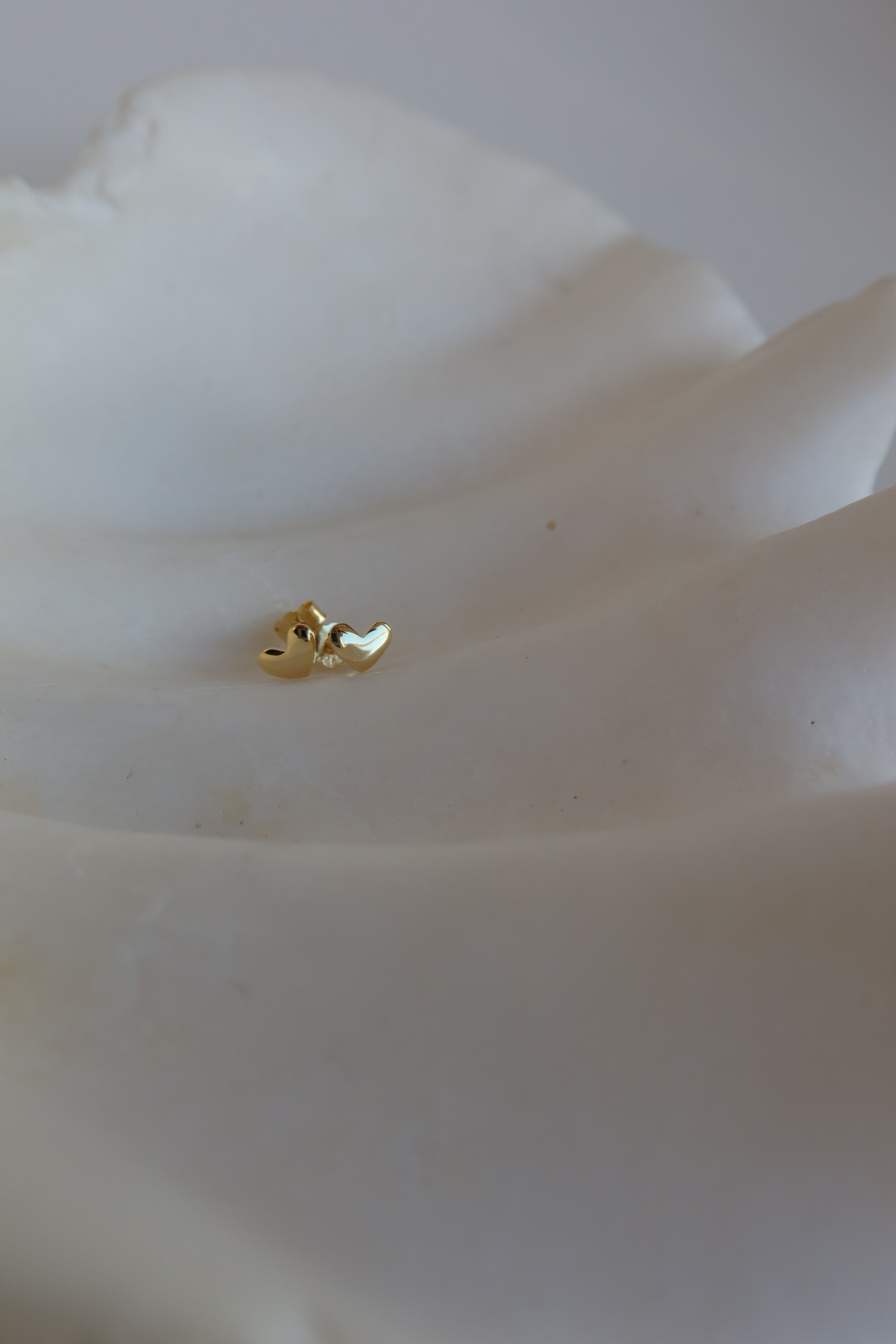 Kolczyki Golden Heart Petite