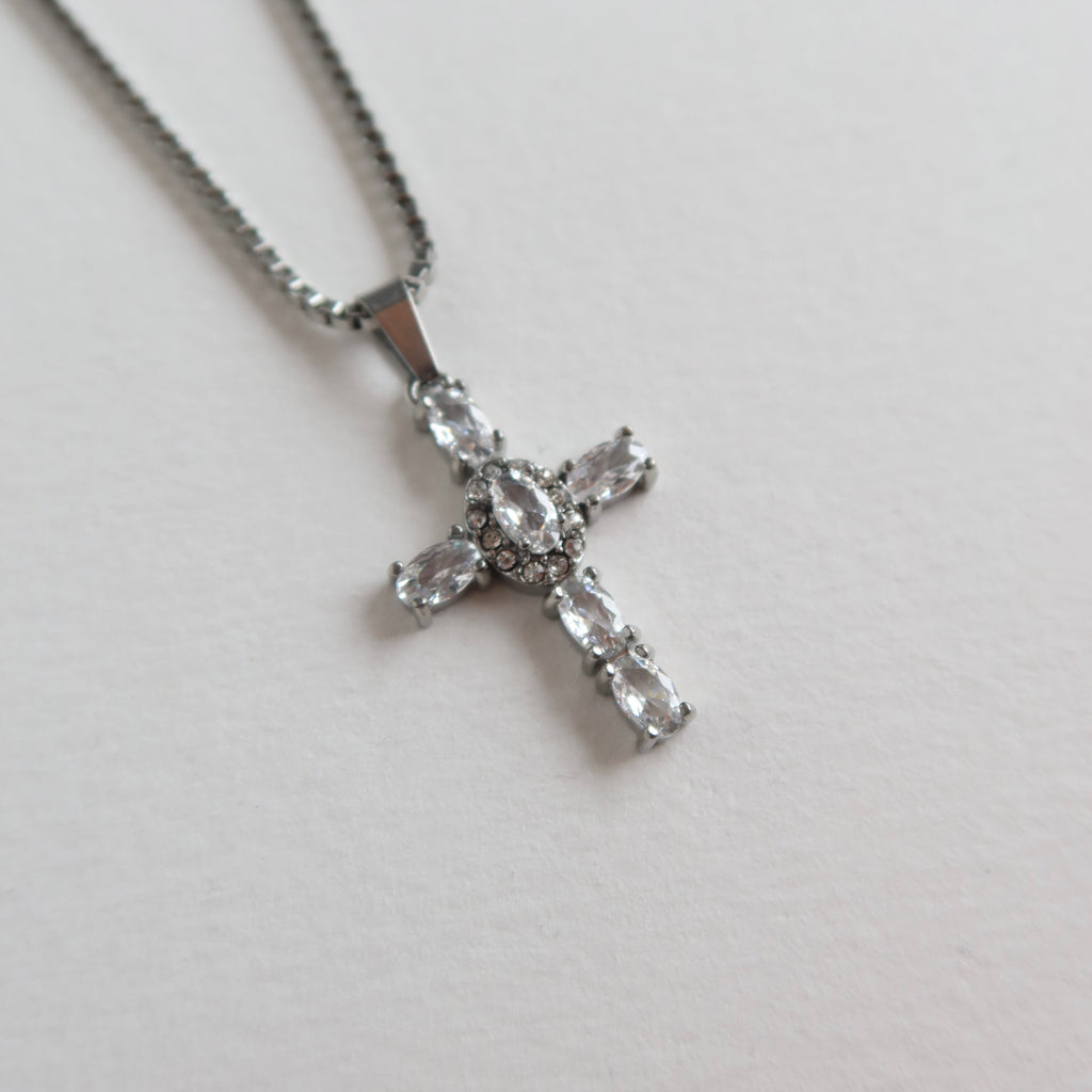 Naszyjnik Crosspectrum Silver Crystal