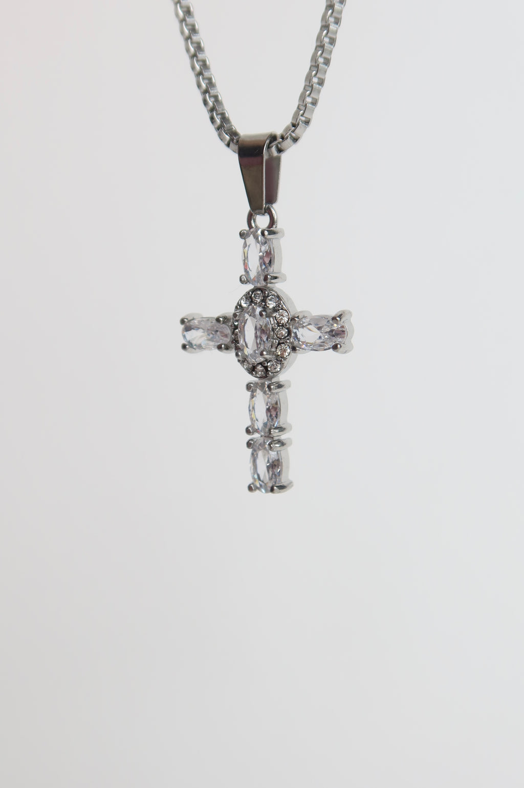 Naszyjnik Crosspectrum Silver Crystal
