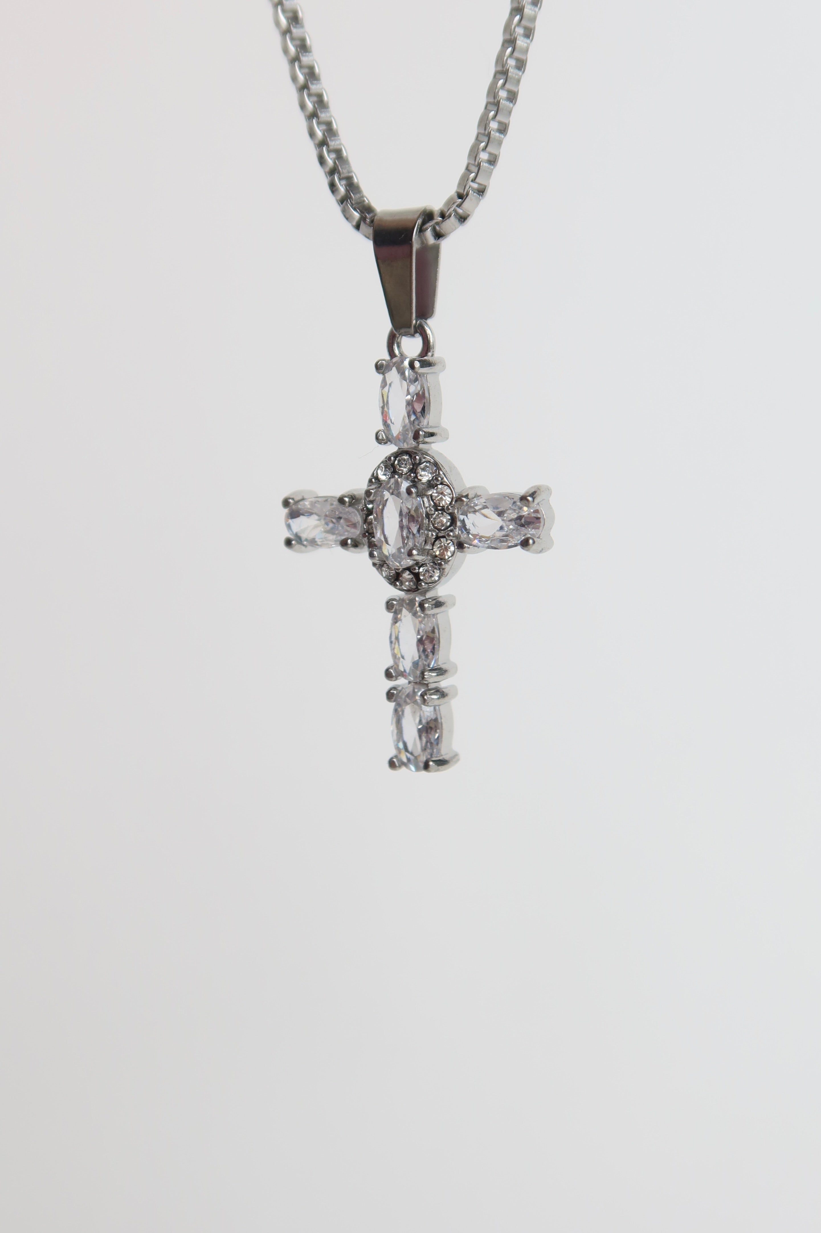 Naszyjnik Crosspectrum Silver Crystal