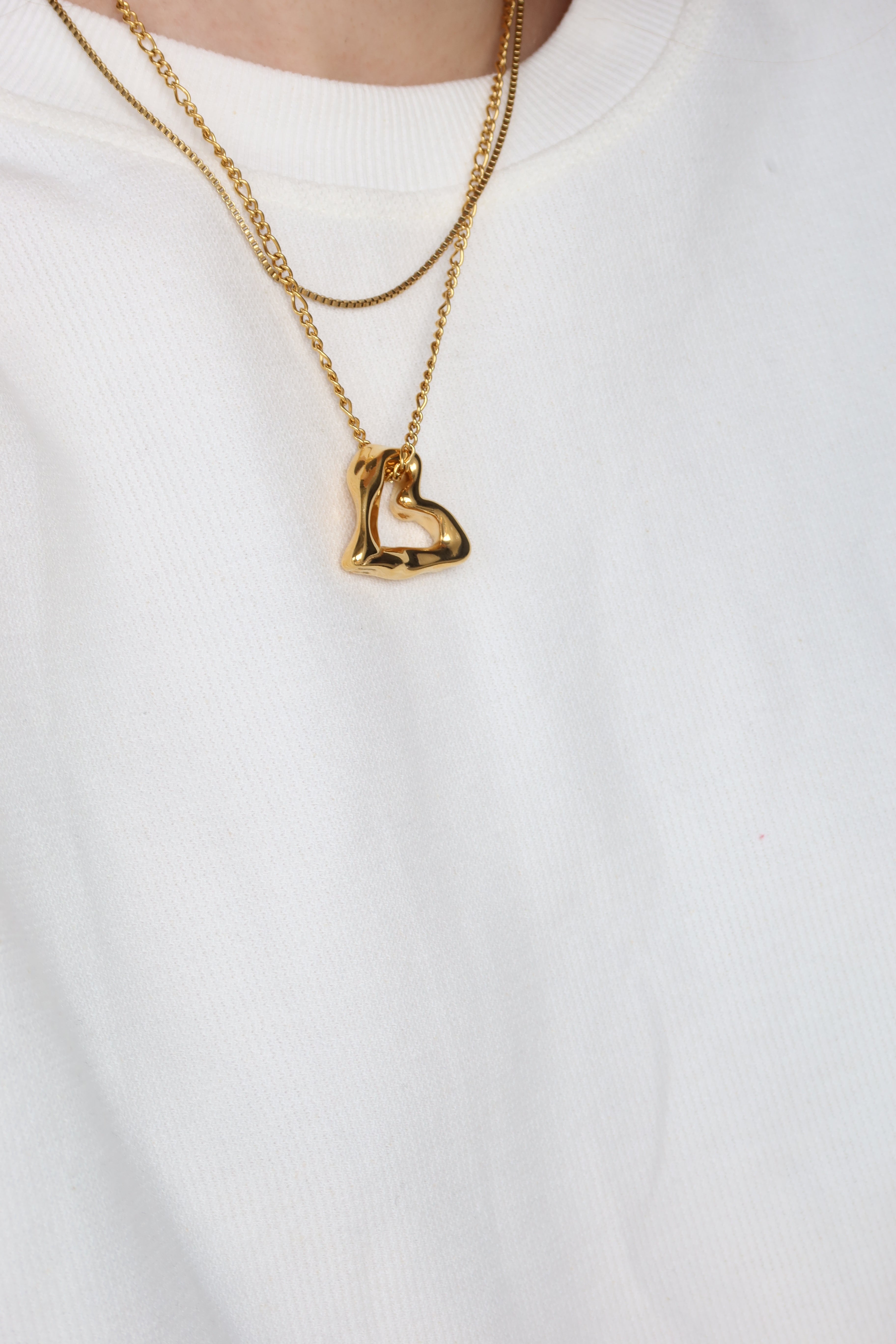 Naszyjnik Gold Imperfect Love