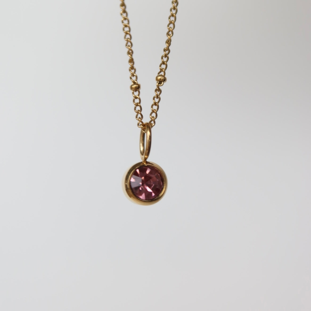 Naszyjnik Golden Pink Mist