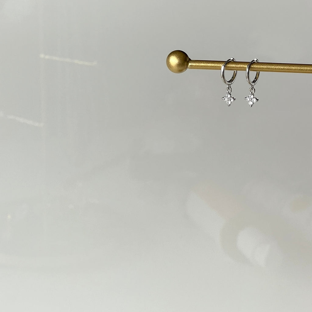 Kolczyki Silver Florangle