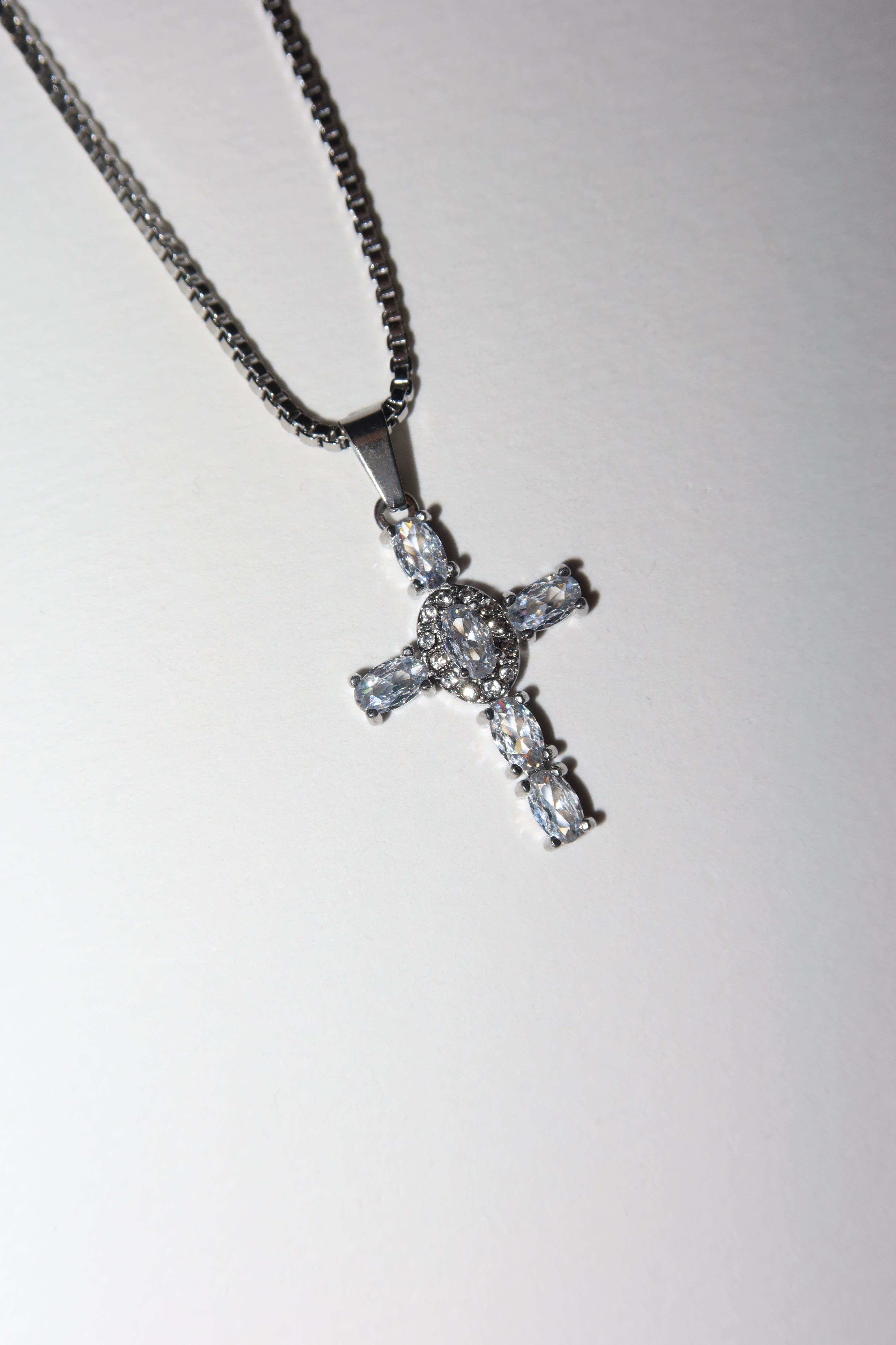 Naszyjnik Crosspectrum Silver Crystal