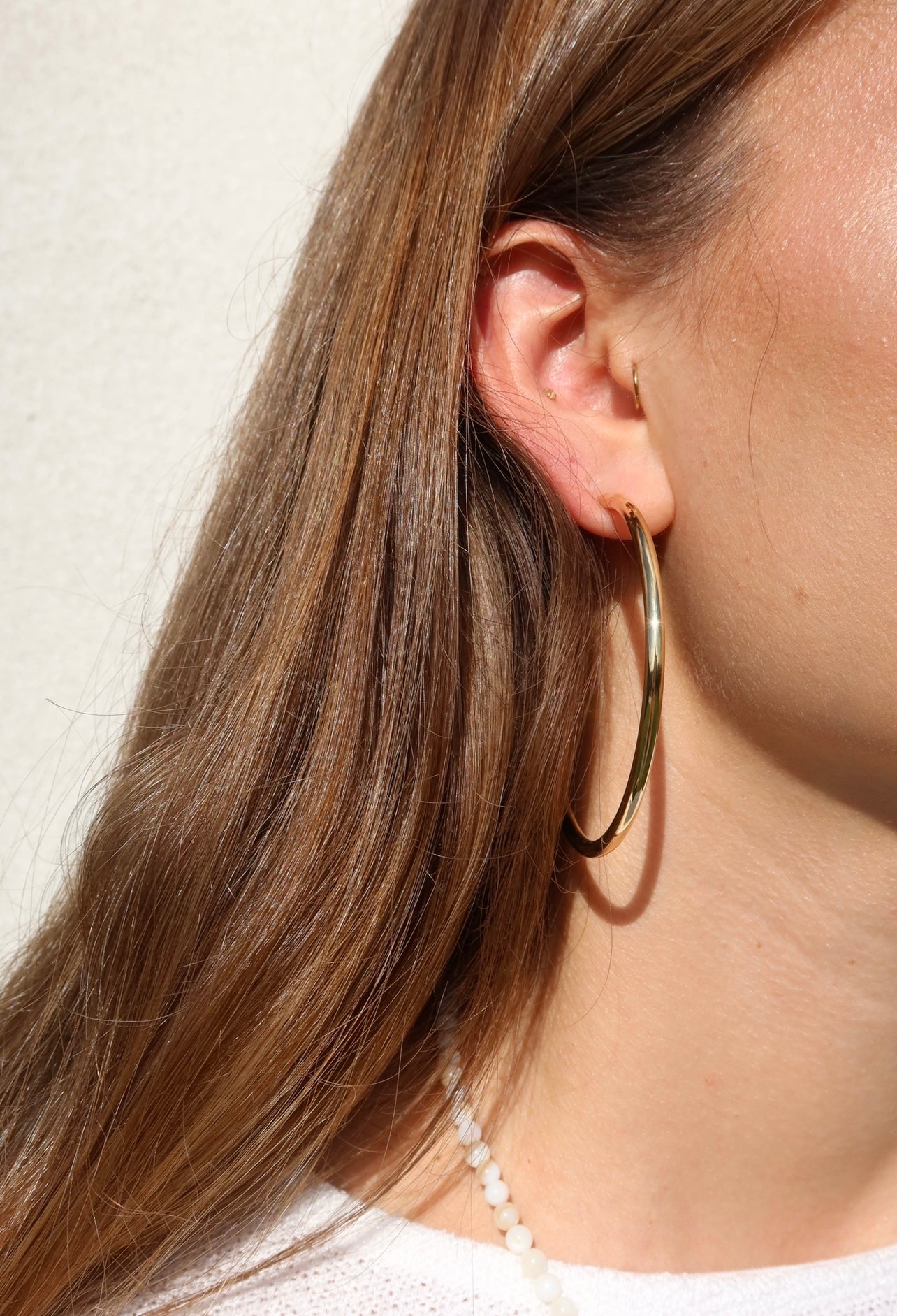 Gold Classy Hoops no2
