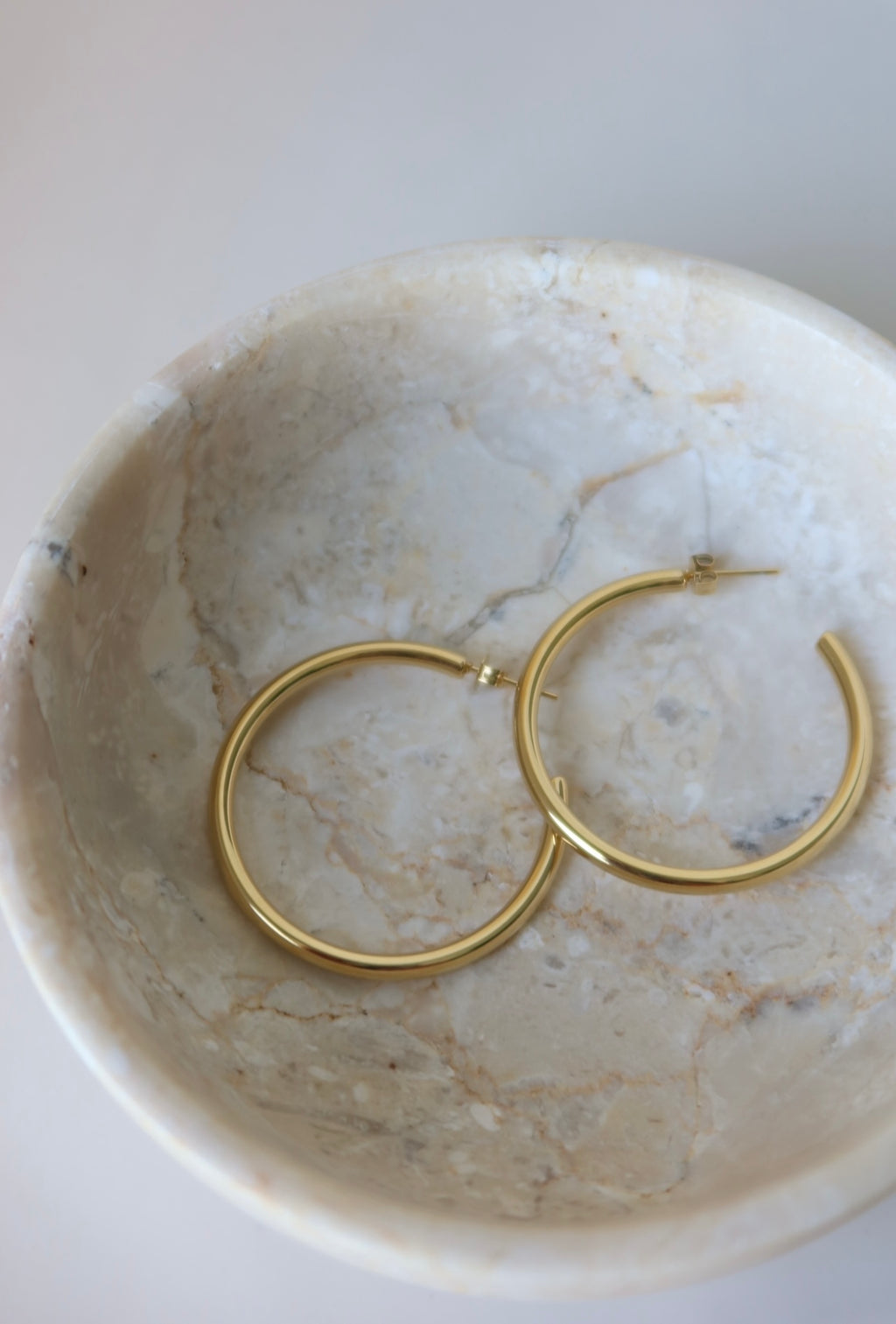 Gold Classy Hoops no1