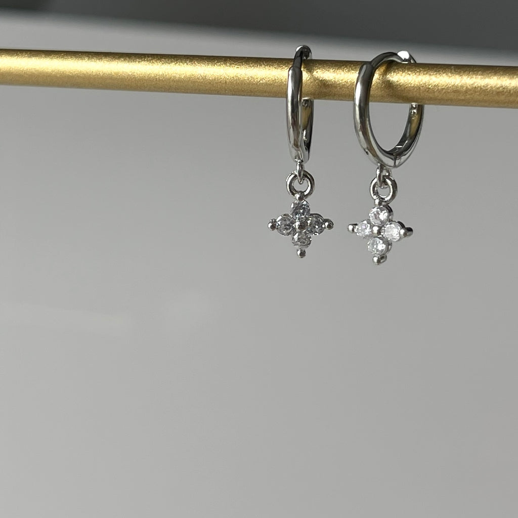 Kolczyki Silver Florangle
