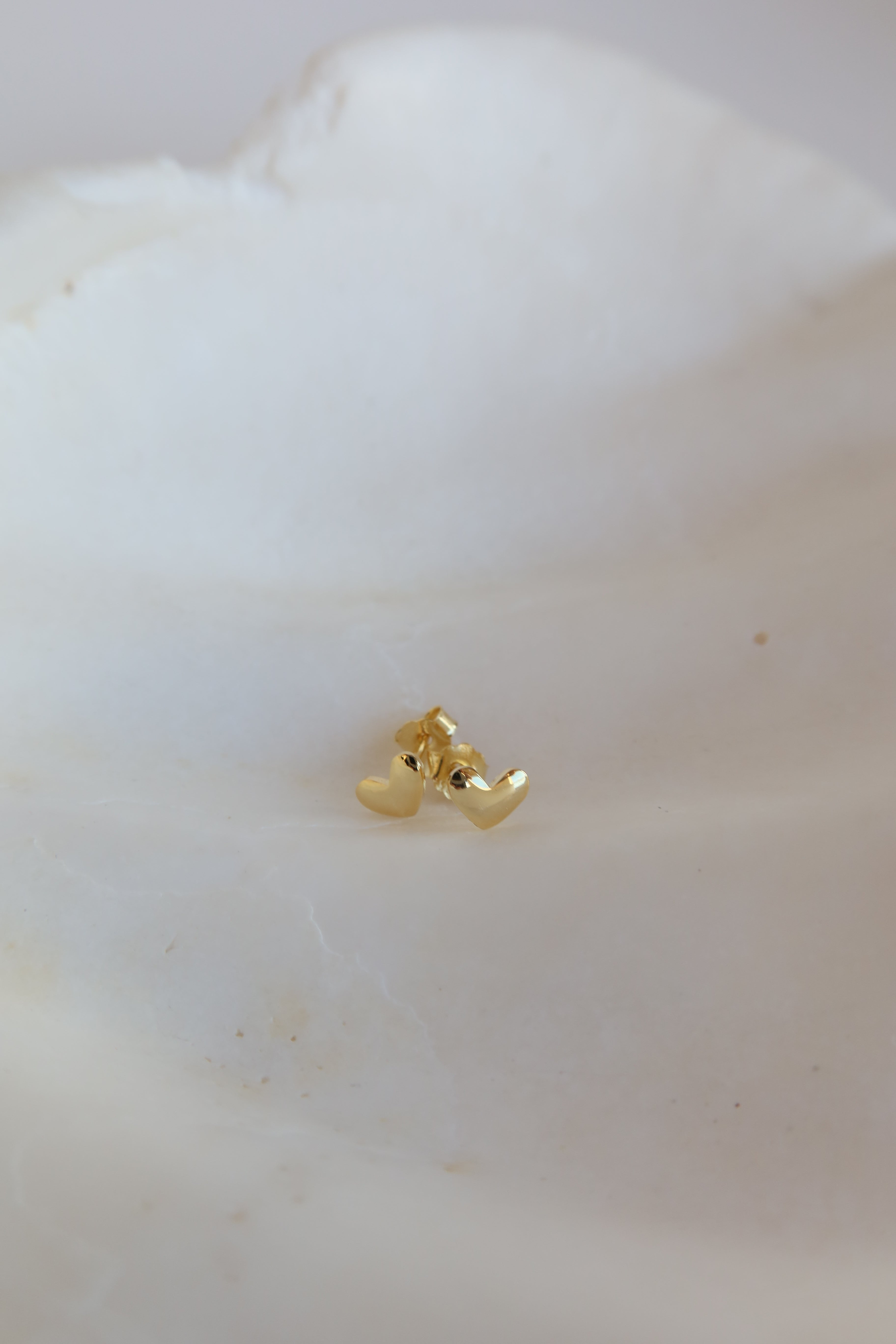 Kolczyki Golden Heart Petite