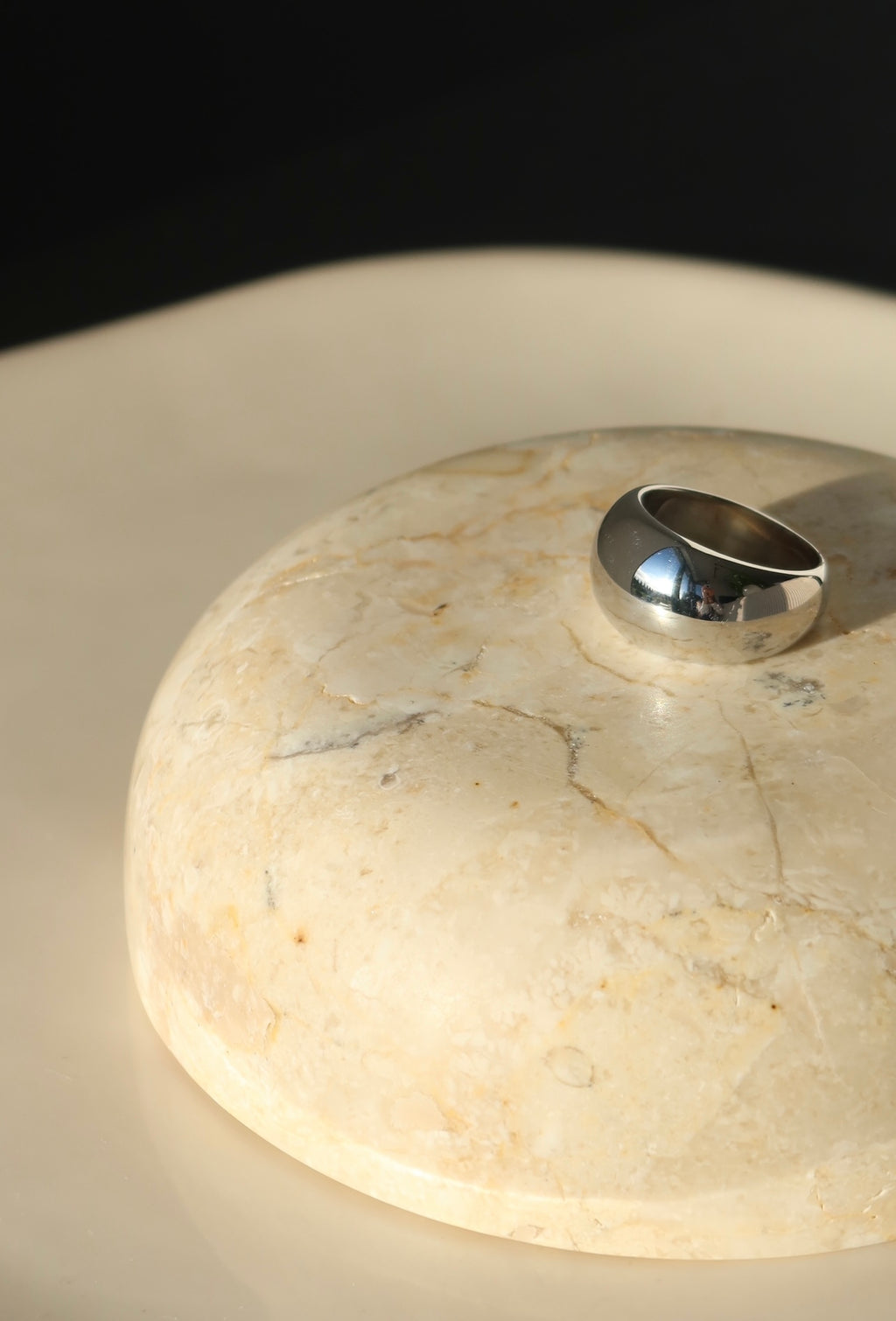 Pierścionek Silver Bubble Ring