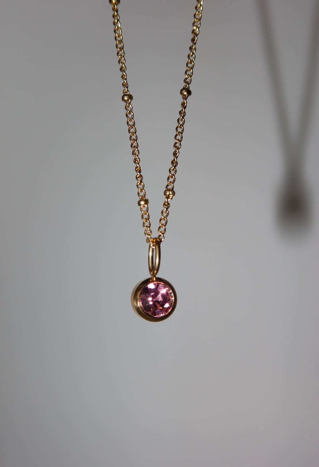 Naszyjnik Golden Pink Mist