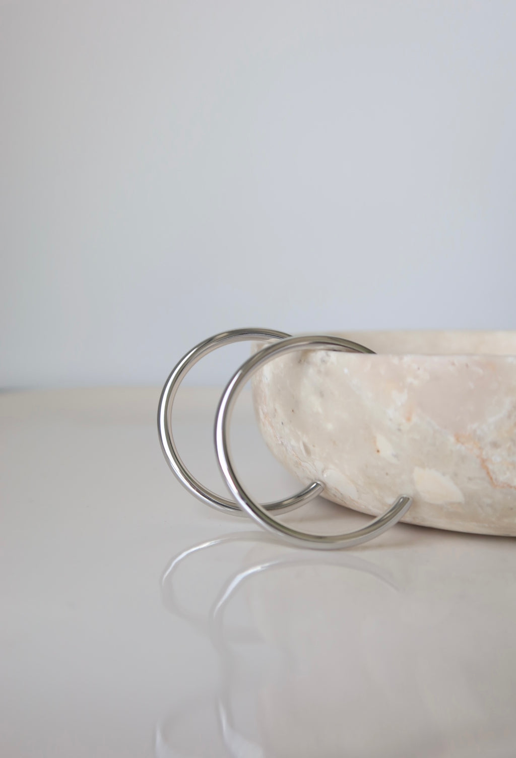 Silver Classy Hoops no1