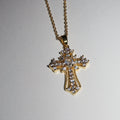 Łańcuszek Crystal Cross no1