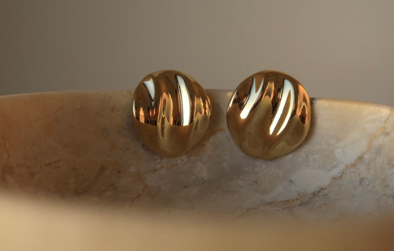 Kolczyki Golden Ovelle