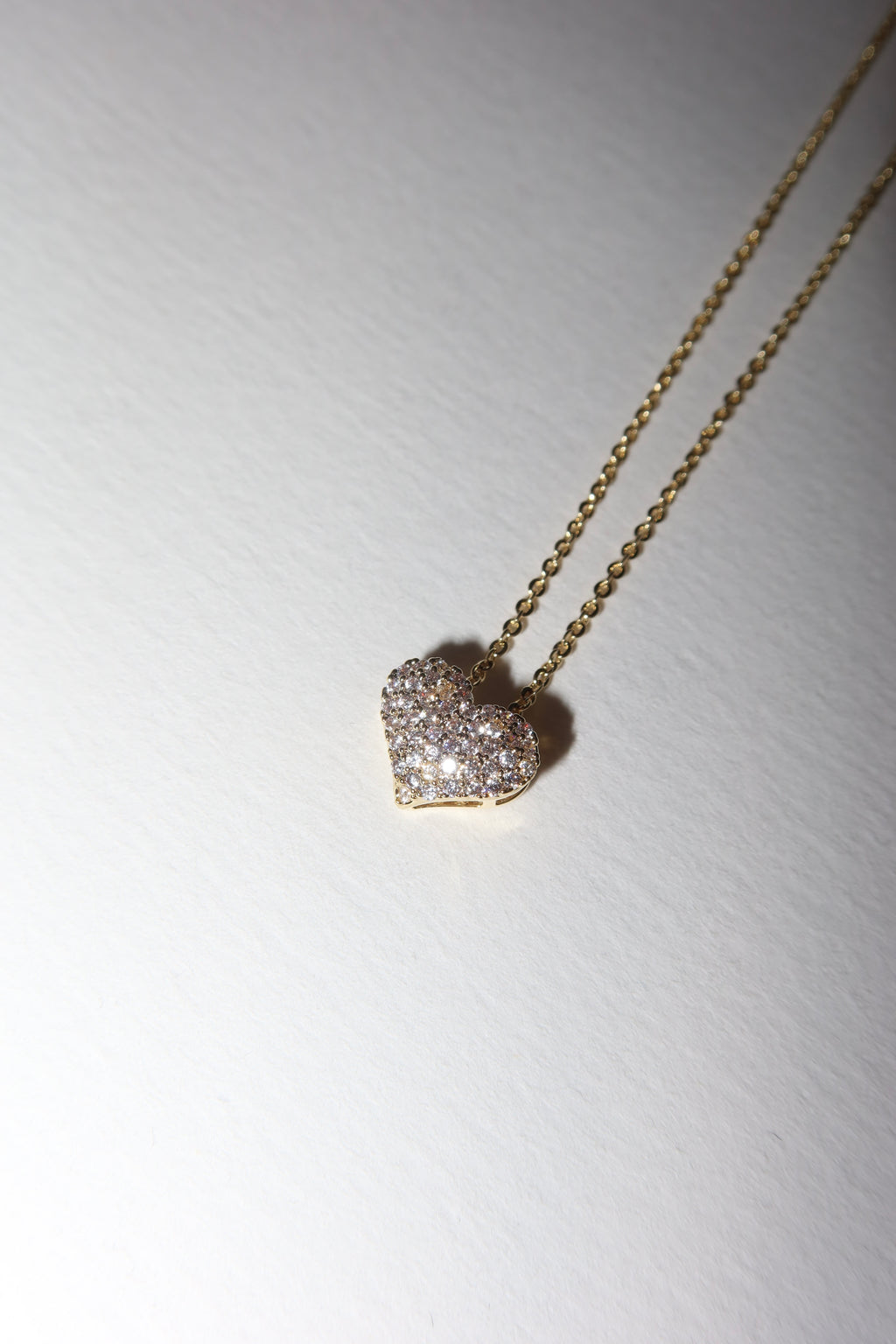 Naszyjnik Gold Crystal Love