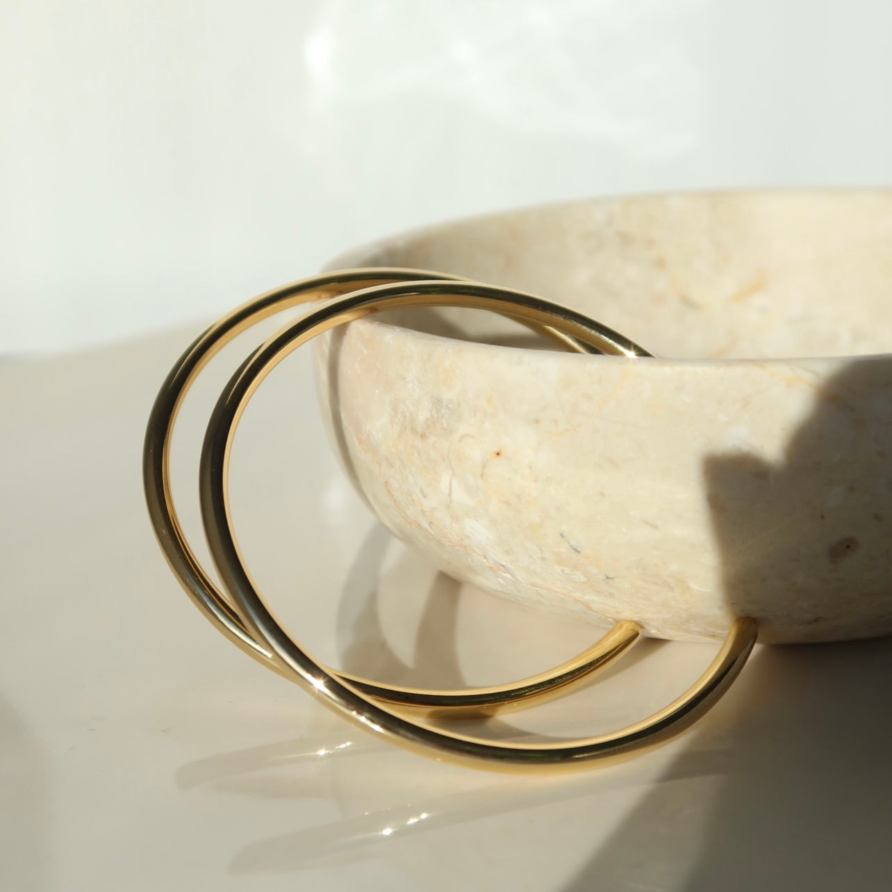 Gold Classy Hoops no2